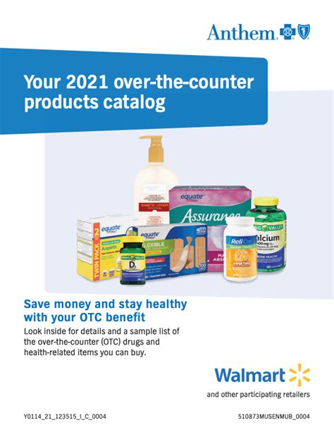 Anthem Over The Counter Catalog 2017