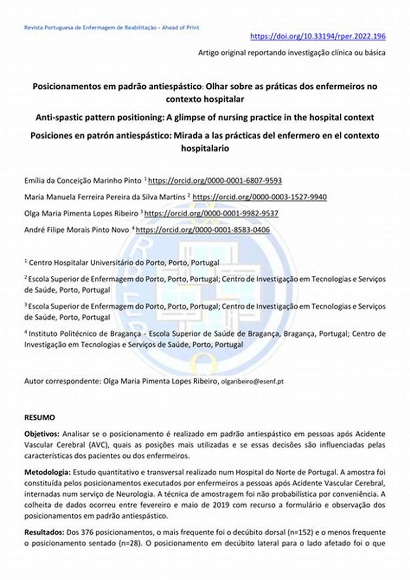 Antispastic Pattern Positioning