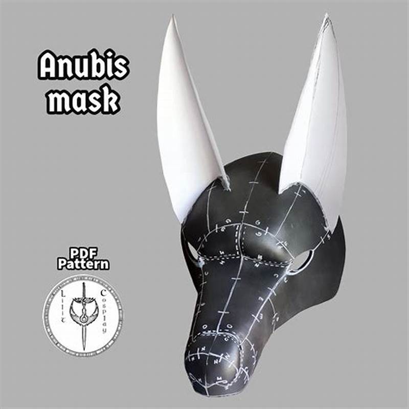 Anubis Mask Pattern