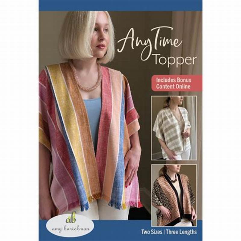 Anytime Topper Pattern