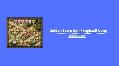 Aplikasi Golden Towns grafis