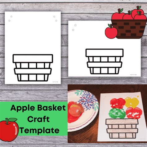 Apple Basket Template