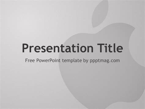 Apple Ppt Template