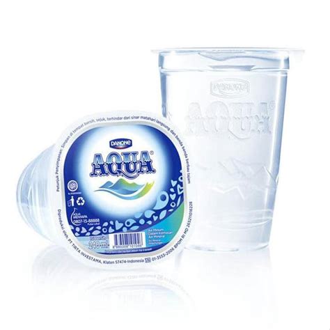 Kelebihan Air Mineral Aqua Gelas Mini 1 Dus