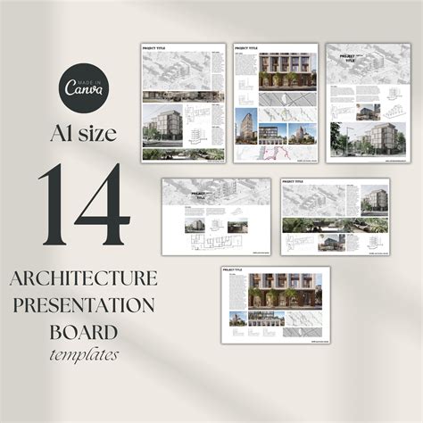 Architecture Presentation Board Template