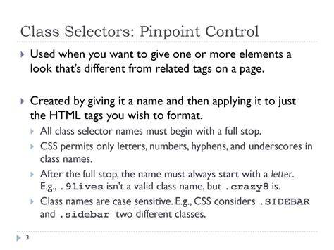 Are class names in CSS selectors case sensitive