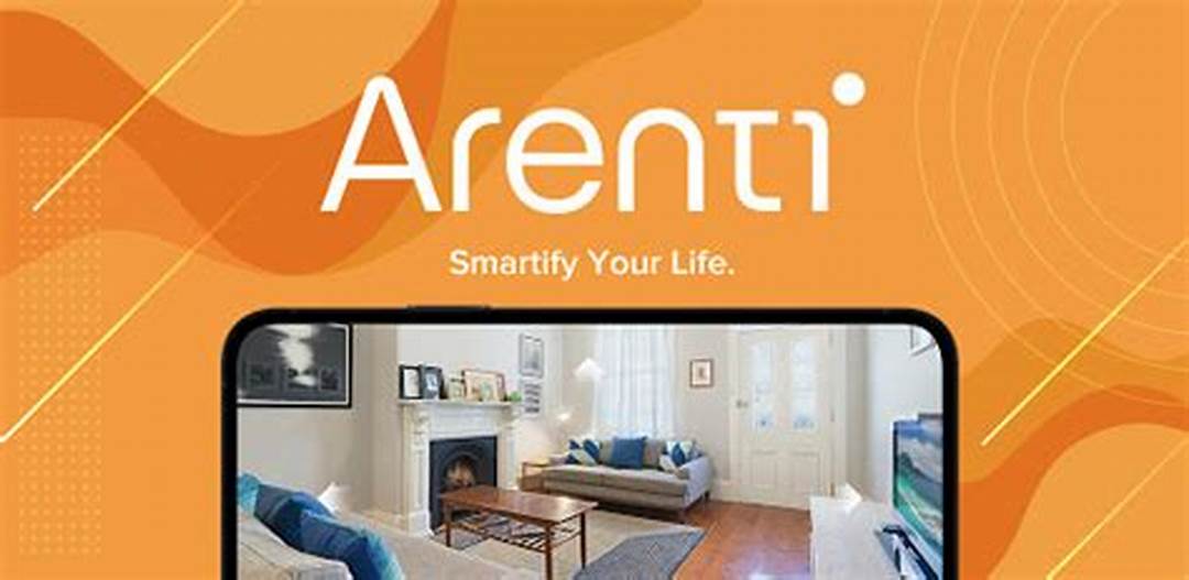 Arenti App easy set-up