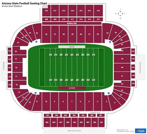 Arizona State Seating Chart