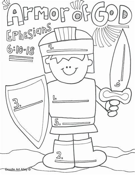 Armor Of God Printables Free