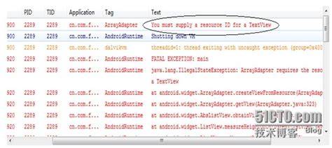 ArrayAdapter requires the resource ID to be a TextView XML problems