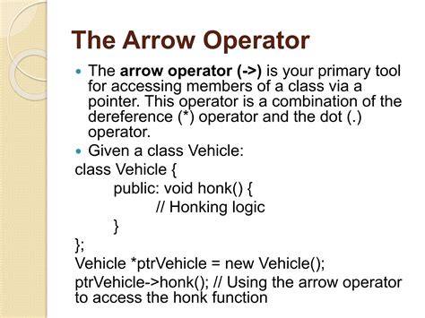 Arrow operator - in function heading