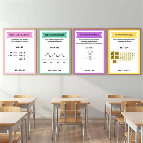 Art Charts Using Higher Number Charts 2nd-3rd Grade