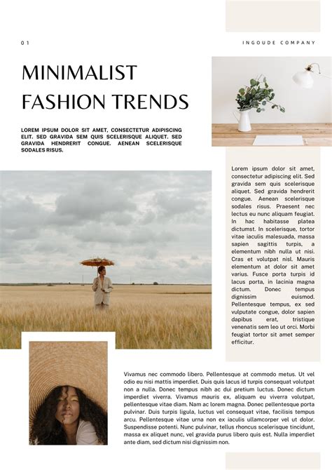 Article Magazine Template