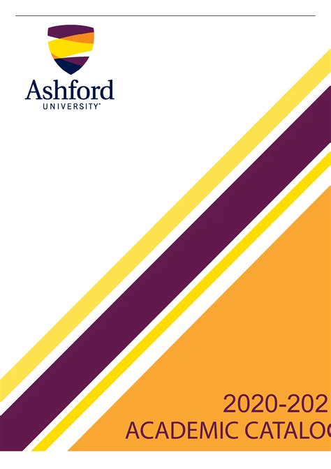 Ashford University Course Catalog 2017