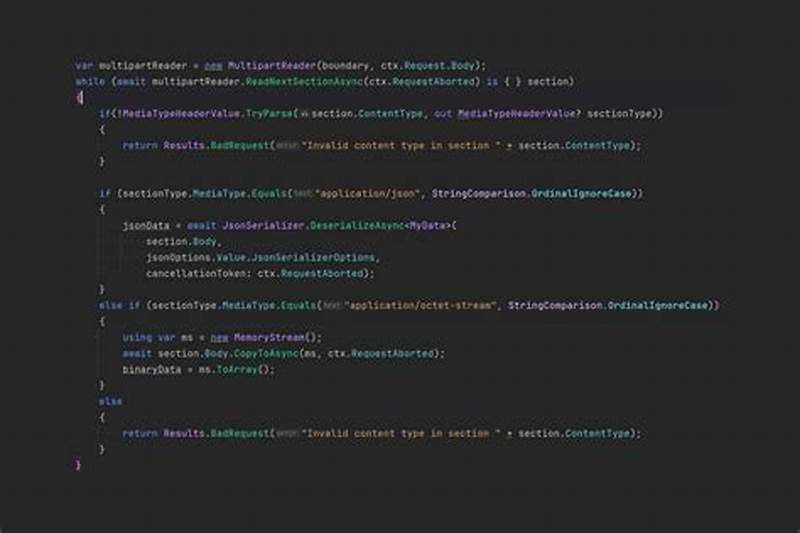 Asp Net Core Multipart Form Data