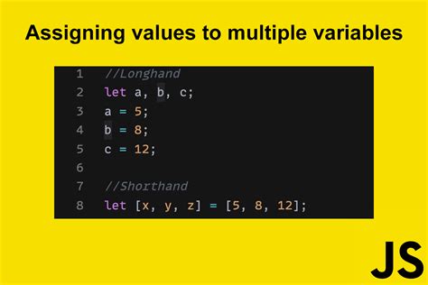 Assign multiple variables to the same value in Javascript