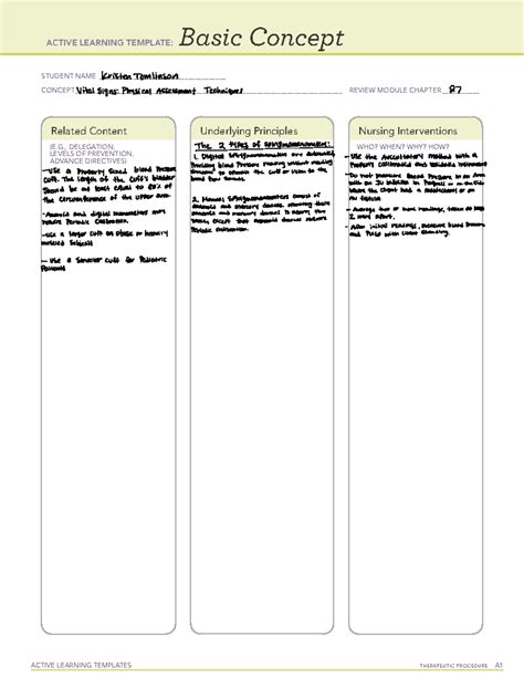 Ati Basic Concept Template