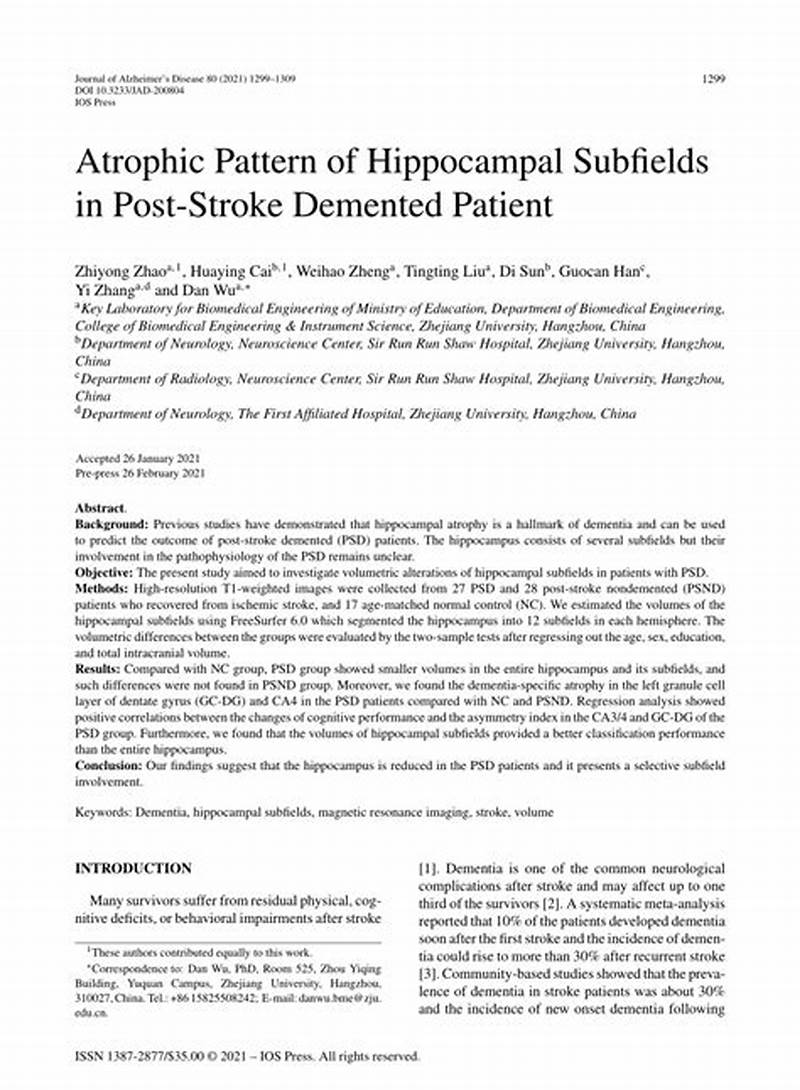 Atrophic Pattern Noted