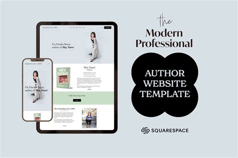 Author Website Template