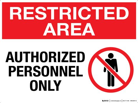 Authorized Personnel