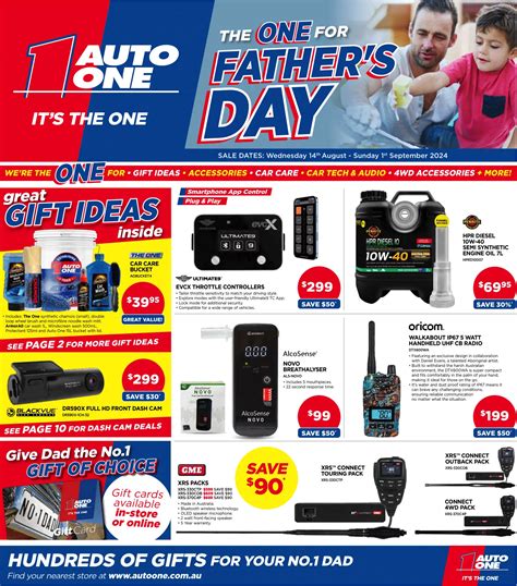 Auto One Father's Day Catalogue