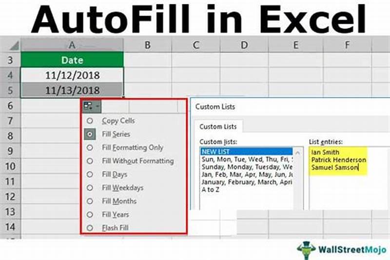 Autofill Pattern Excel