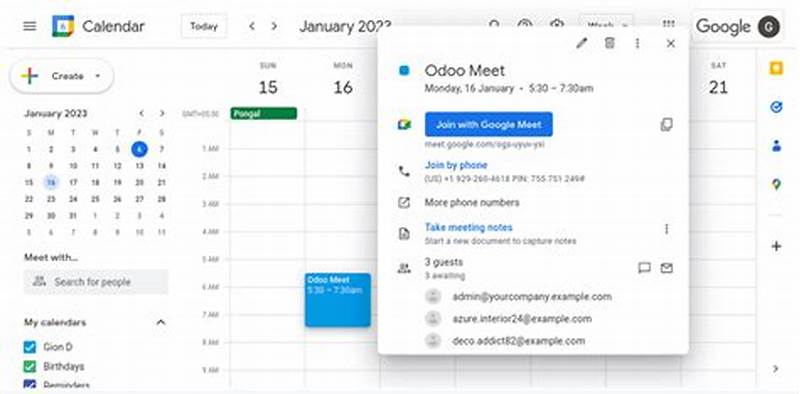 Automatically Add Google Meet To Calendar