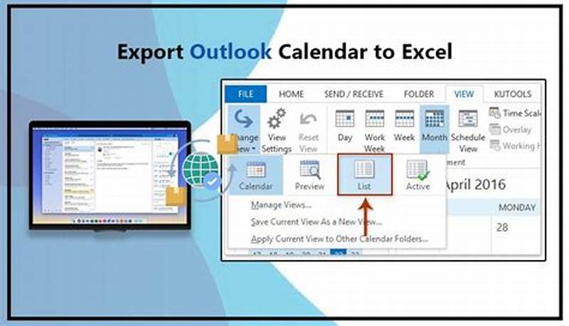 Automatically Export Outlook Calendar To Excel