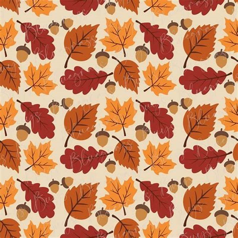 Autumn Pattern Background