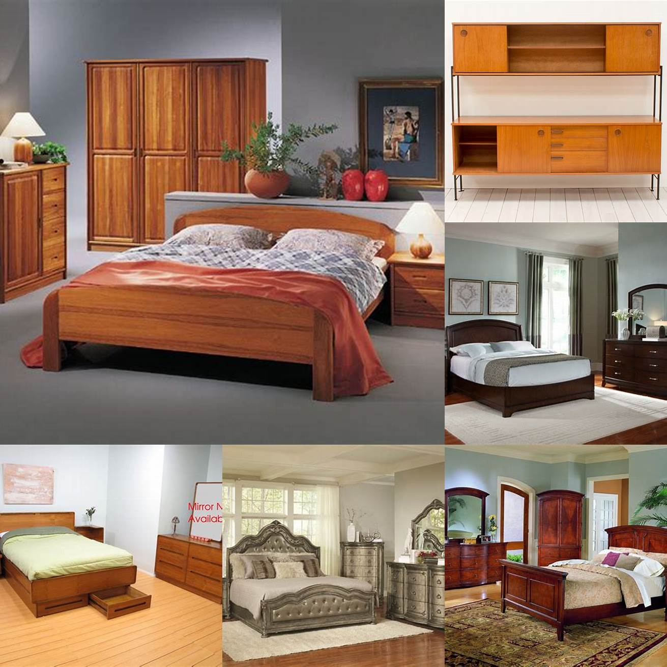 Avalon Teak Furniture in a Bedroom
