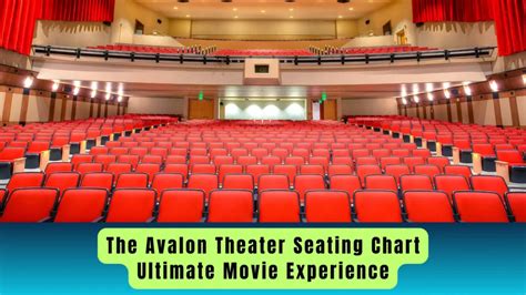 Avalon Theater Seating Chart