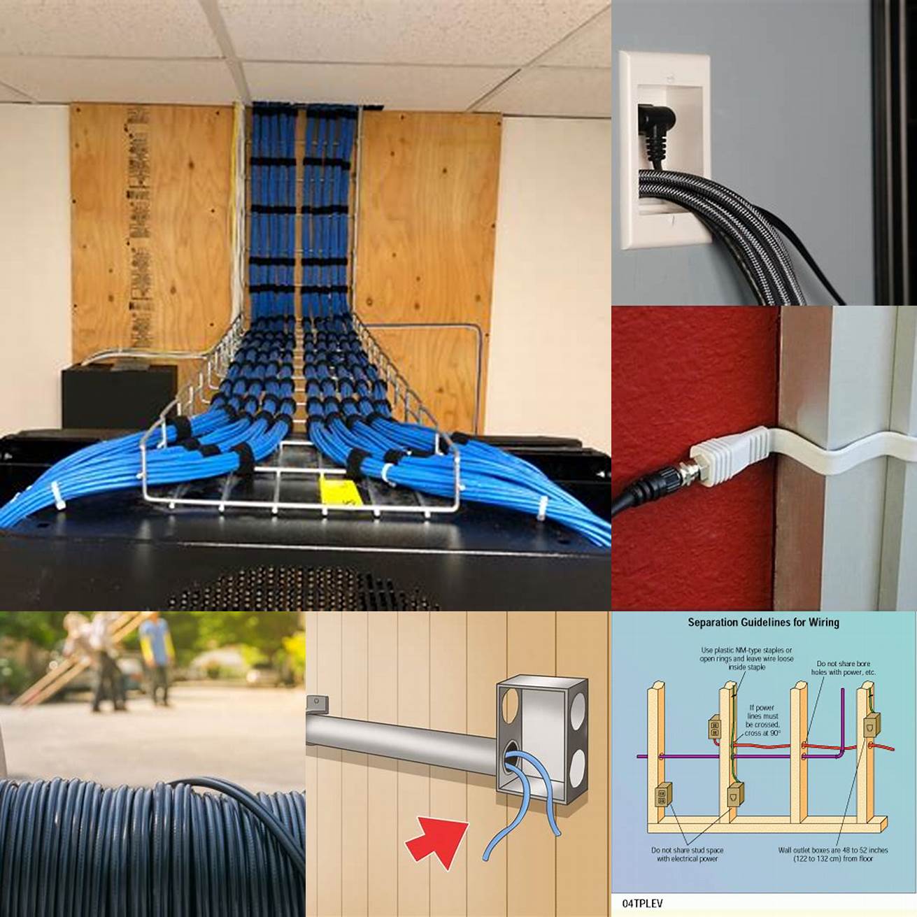 Avoid running cables near sources of interference