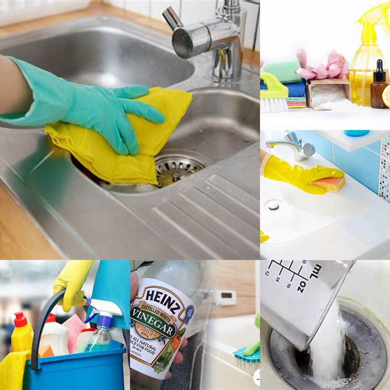 Avoid using harsh chemicals like bleach or ammonia to clean the sink as these can damage the finish Stick to mild cleaners like dish soap and vinegar