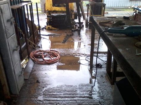Avoid working in Wet Conditions