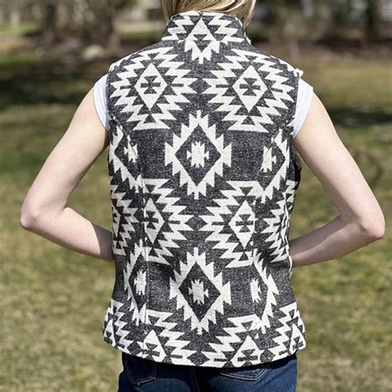 Aztec Pattern Vest