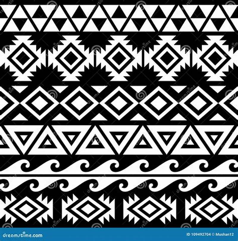 Aztec Wave Pattern