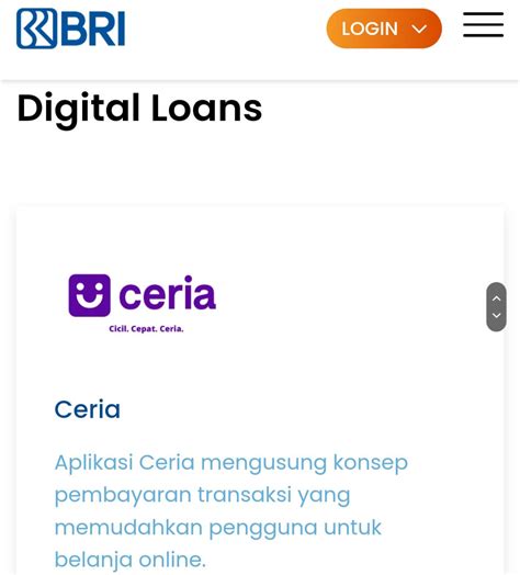 BRI Ceria