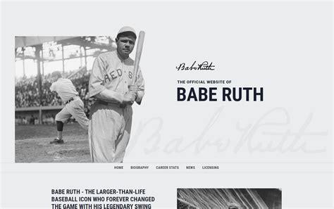 Babe Ruth Pitching Stats Career