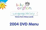 Baby Einstein UK DVD Menu