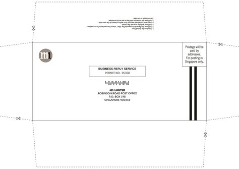 Back Of Envelope Template