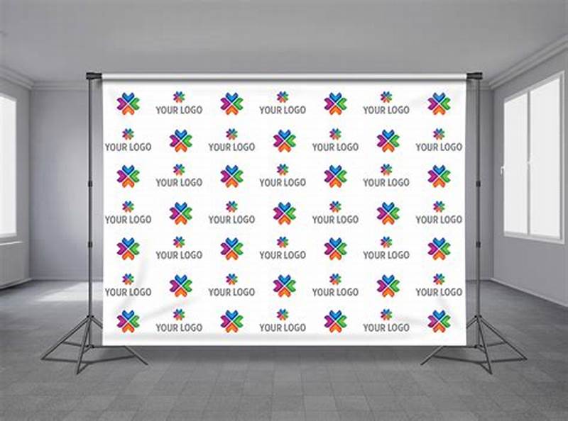 Backdrop Logo Pattern