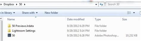 Backing Up Lightroom Catalog To Dropbox