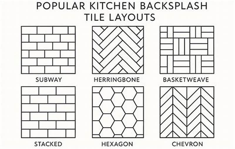 Backsplash Tile Pattern Layouts