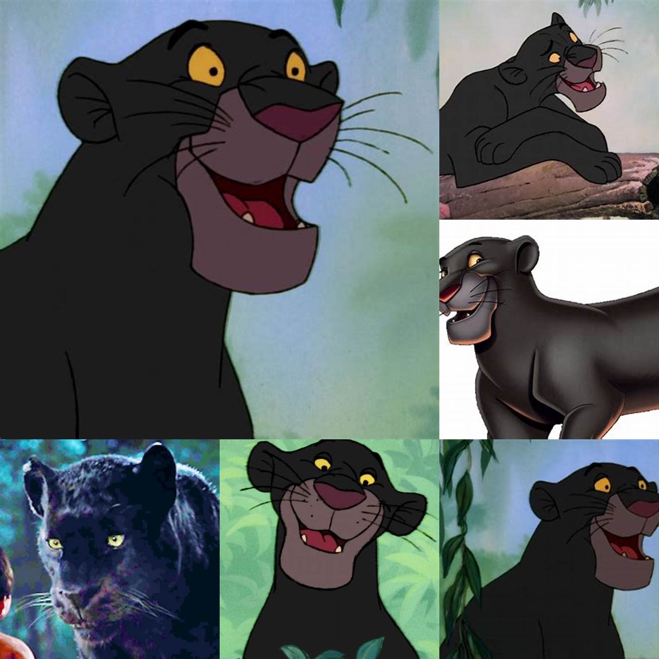 Bagheera from The Jungle Book