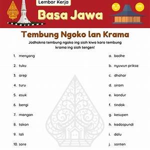 Bahasa Jawa Kelas 2 SD Semester 1