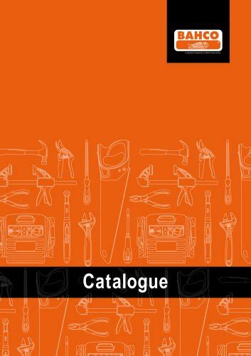 Bahco Tools Catalogue