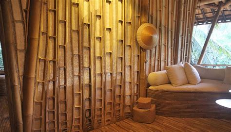 Bamboo wall Indonesia