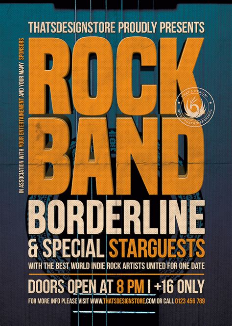 Band Flyer Templates