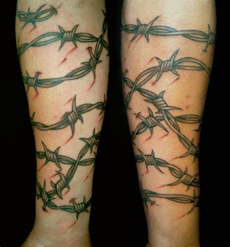Wire Arm Tattoo