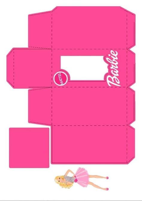 Barbie Doll Box Template
